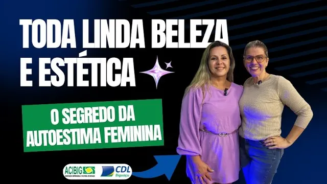 Capa do episódio com a Ana e a apresentadora do Café com Personalidades